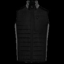 Chaleco acolchado hombre Black / Dark Grey Heather Xs