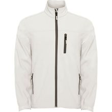 Chaqueta Softshell Cremallera Sellada Blanco Perla S