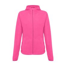 Chaqueta polar para mujer con cremallera Rosa L