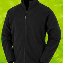 Chaqueta micropolar sostenible Black Xs