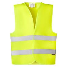 Chaleco Alta Visibilidad con Velcro Amarillo Fluor M-L