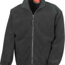 Chaqueta Polar de Poliéster Black Xs