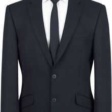 Chaqueta hombre poliéster superfino Black 34 Uk