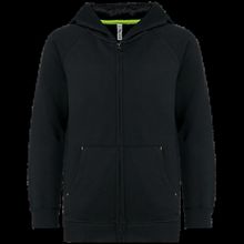 Chaqueta infantil con capucha Black 4/6 Ans