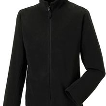 Chaqueta polar con forro de malla Black S