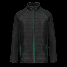 Chaqueta Softshell de dos capas unisex Black / Kelly Green Xs