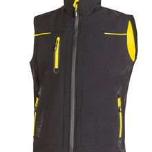Chaleco softshell mujer impermeable Black Carbon Xs