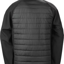 Chaqueta Softshell ligera y cálida Black / Grey Xs