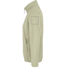 Chaqueta Mujer 280g Poliéster Reciclado | Brazo Izquierdo | 90 x 90