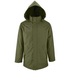 Chaqueta unisex con forro acolchado | Pecho Derecho | 100 x 100