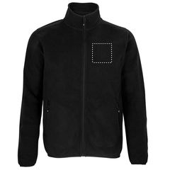 Chaqueta Hombre Cuello Alto y Bolsillos | Pecho | 100 x 100