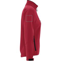 Chaqueta Softshell Impermeable Mujer 340g | Brazo Derecho | 80 x 80