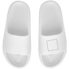 Chanclas unisex con tira en empeine talla 44-45 | Izquierda | 50 x 50