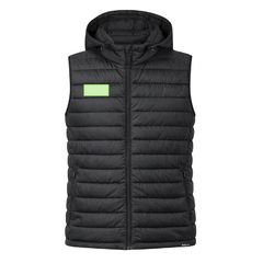 Chaleco unisex RPET con capucha y bolsillos | Area 4 | 80 x 30