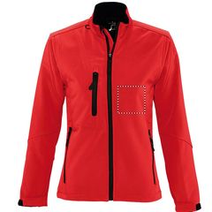 Chaqueta Softshell Impermeable Mujer 340g | Pecho | 100 x 100
