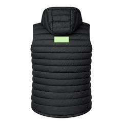 Chaleco unisex RPET con capucha y bolsillos | Area 6 | 100 x 30