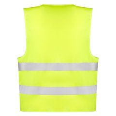 Chaleco Alta Visibilidad con Velcro | TRASERA_CENTRAL | 350 x 60