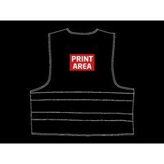 Chaleco con bandas para adulto | Detrás centro | 150 x 100