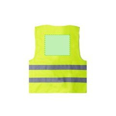 Chaleco infantil alta visibilidad RPET homologado | Area 3 | 170 x 140