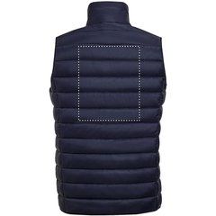 Chaleco Ligero Hombre Cuello Alto | Trasero | 230 x 280