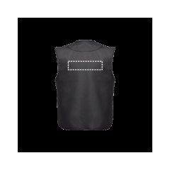 Chaleco Multibolsillos Repelente al Agua | Espalda | 280 x 70