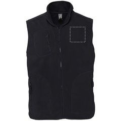 Chaleco Polar Unisex 320g | Pecho | 100 x 100