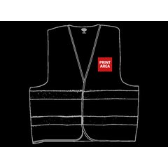 Chaleco Reflectante Homologado | Pecho | 80 x 80