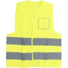 Chaleco seguridad niño / niña | LEFT CHEST | 70 x 70