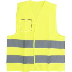 Chaleco seguridad niño / niña | RIGHT CHEST | 70 x 70