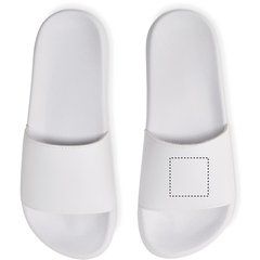 Chanclas de playa EVA | Izquierda | 50 x 50