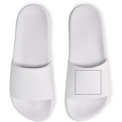 Chanclas Playa Tira Empeine Talla 42/43 | LEFT DEBOSSING | 70 x 65