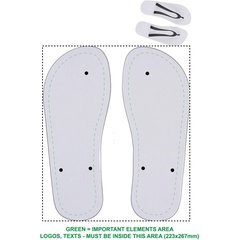 Chanclas para Sublimación Talla 42-44 | SLIPPERS | 243 x 288