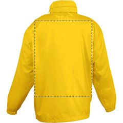 Chaqueta Cortavientos Niño Impermeable con Capucha | Trasero | 300 x 400