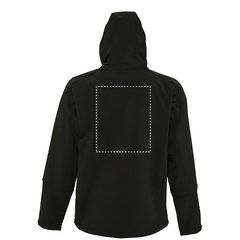 Chaqueta Hombre Impermeable con Forro Polar | Trasero | 230 x 280