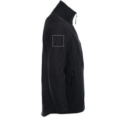 Chaqueta Hombre Softshell con Forro Polar | Brazo Derecho | 80 x 80
