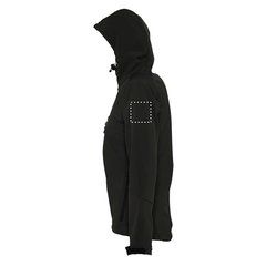 Chaqueta mujer impermeable con capucha | Brazo Izquierdo | 80 x 80