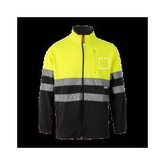 Chaqueta polar reflectante | Bolsillo superior | 60 x 60