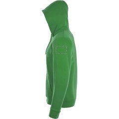Chaqueta Polar Unisex con Bolsillos | Brazo Izquierdo | 100 x 70