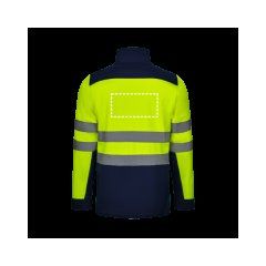 Chaqueta soft shell con forro polar | Posterior | 300 x 150