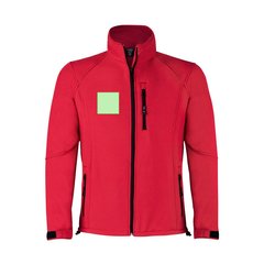 Chaqueta de soft shell impermeable con bolsillos de cremallera | Area 1 | 80 x 80