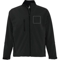 Chaqueta Softshell Impermeable Hombre | CHEST TRANSFER | 100 x 100