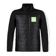 Chaqueta Técnica Soft Shell Negra | Area 1 | 80 x 80