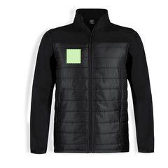 Chaqueta Técnica Soft Shell Negra | Area 3 | 80 x 80