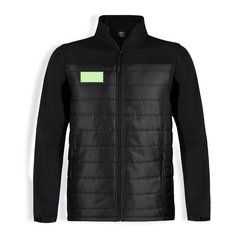 Chaqueta Técnica Soft Shell Negra | Area 4 | 80 x 30