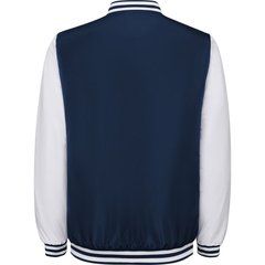 Chaqueta unisex bicolor ligeramente acolchada | TRASERA | 350 x 420