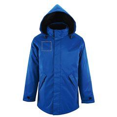 Chaqueta unisex con forro acolchado | Pecho Derecho | 100 x 100