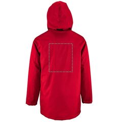 Chaqueta unisex con forro acolchado | Trasero | 230 x 280
