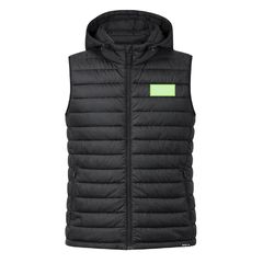 Chaleco unisex RPET con capucha y bolsillos | Area 2 | 80 x 30