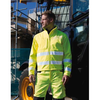Chaqueta Softshell Alta Visibilidad