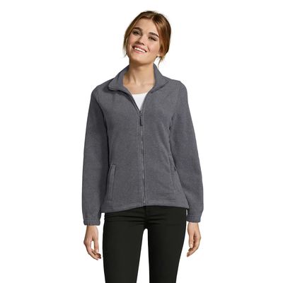 Chaqueta Polar Mujer con Bolsillos